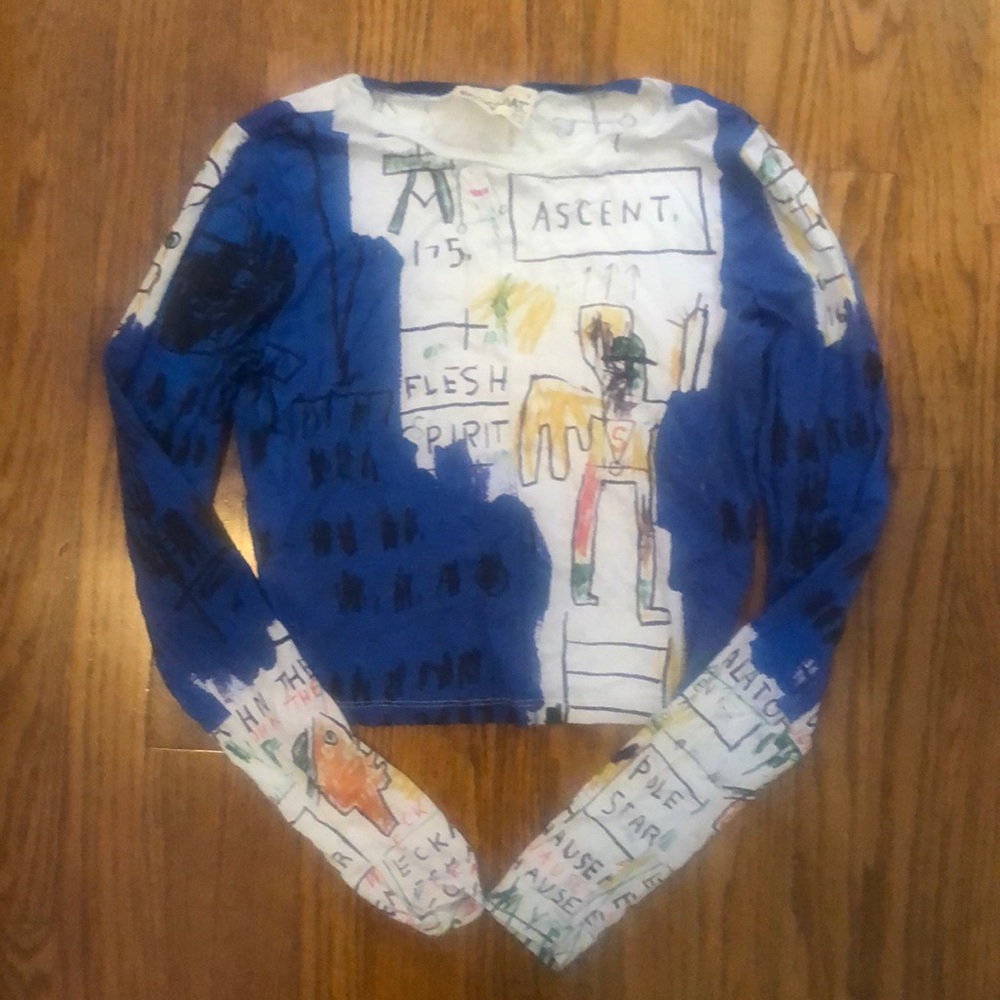 Alice and Olivia Basquiat Top